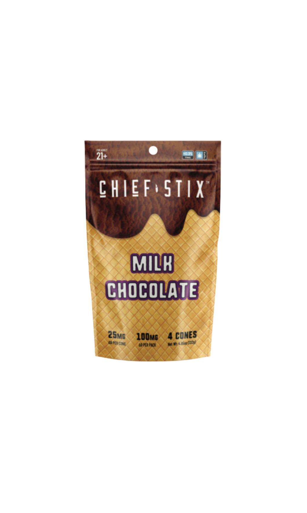 Chief Stix Delta-9 Chocolate Cones