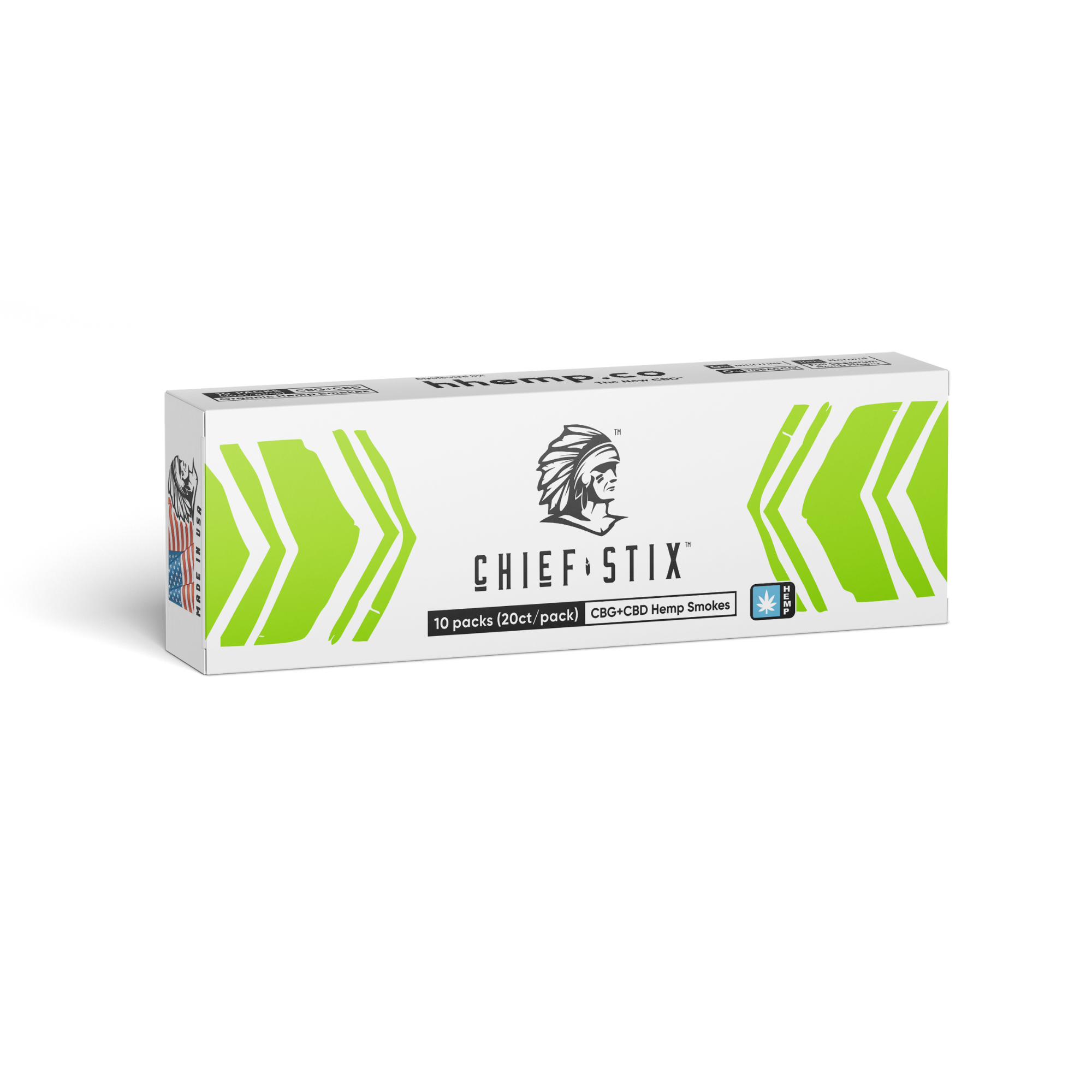 Chief Stix 20ct CBD + CBG Hemp Smokes – HEMP.co