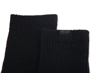 Load image into Gallery viewer, Hemp Label Crew Socks - Black