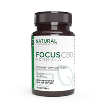 Load image into Gallery viewer, Natural Therapeutics - CBD Soft Gel Caps - Focus - 10mg