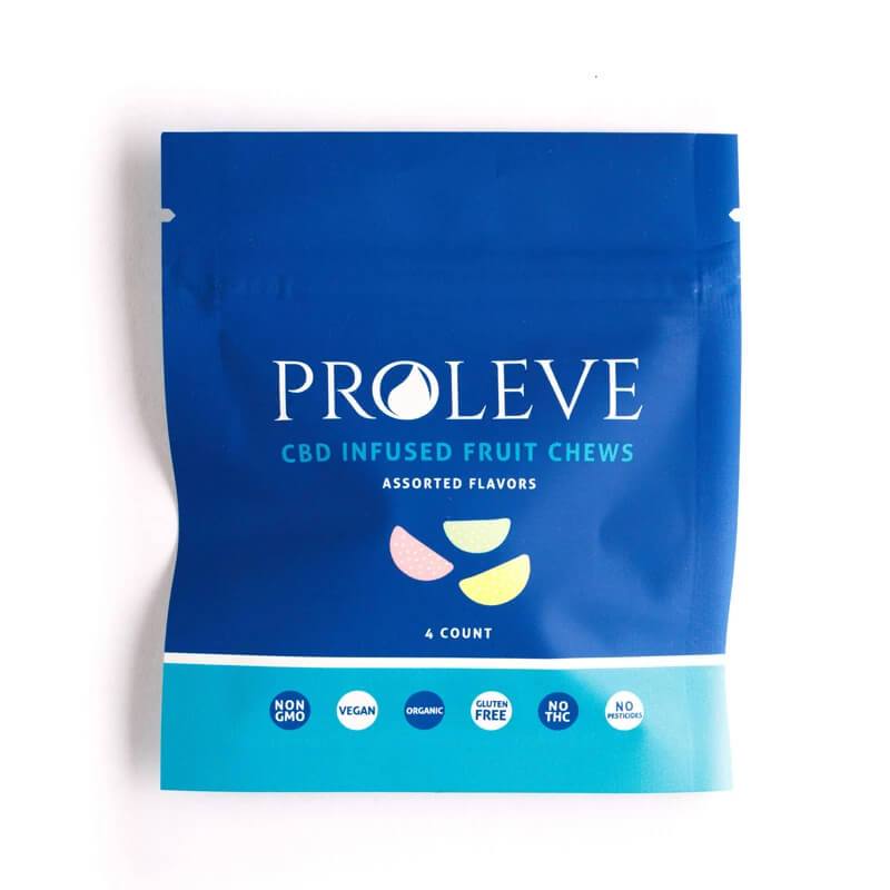 Proleve - CBD Edible - Isolate Gummy Slices 4 Count - 25mg-50mg