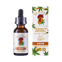 Load image into Gallery viewer, El Gallo - CBD Tincture - Star Anise - 500mg