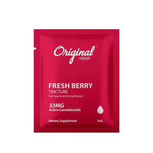 Original Hemp - CBD Tincture - Fresh Berry - 33mg