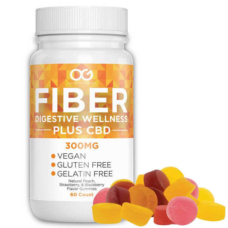 OG Labs - CBD Edible - Fiber Vitamin Gummies - 60pc-5mg