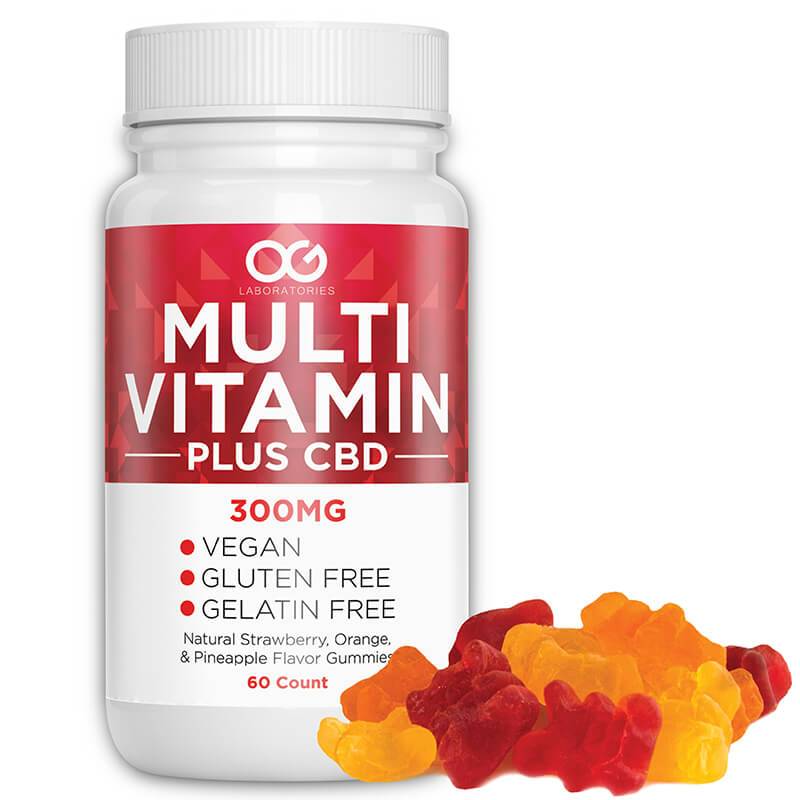 OG Labs - CBD Edible - Multi Vitamin Gummies - 60pc-5mg