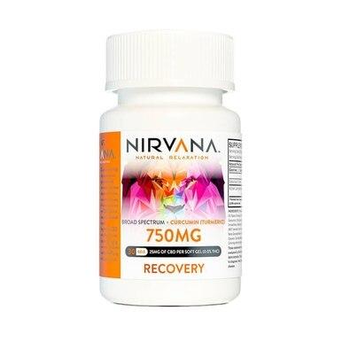 Nirvana - CBD Gel Caps - Natural - 750mg