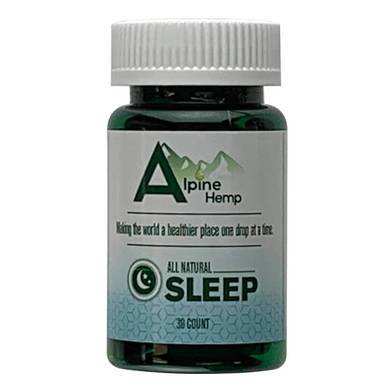 Alpine Hemp - CBD Capsule - Sleep - 20mg