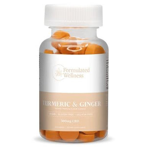 Formulated Wellness - CBD Edible - Gummies - Tumeric & Ginger - 5mg