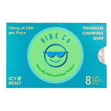 Load image into Gallery viewer, Vibe Co - CBD Edible - Icy Mint Chewing Gum - 10mg