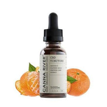 Load image into Gallery viewer, Canna River - CBD Tincture - Broad Spectrum Mandarin - 1000mg-5000mg