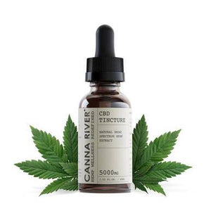 Canna River - CBD Tincture - Broad Spectrum Natural - 1000mg-5000mg
