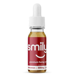 Smilyn - CBD Tincture - Cinnamon - 500mg-1500mg