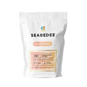 Seabedee - CBD Edible - Peach Rings - 10mg