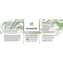 Load image into Gallery viewer, Seabedee - CBD Capsules - Full Spectrum - 750mg