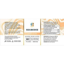 Load image into Gallery viewer, Seabedee - CBD Tincture - Inflammation Blend - 500mg