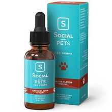 Load image into Gallery viewer, Social - CBD Pet Tincture - Broad Spectrum Bacon - 500mg-750mg