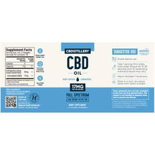 Load image into Gallery viewer, CBDistillery - CBD Tincture - Relax + Relief Full Spectrum Oil - 500mg
