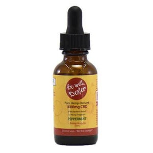 Be Well Dexter - CBD Tincture - Isolate Peppermint - 500mg-2000mg