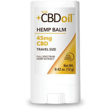 Load image into Gallery viewer, PlusCBD Oil - CBD Topical - Extra Strength Travel Sized Balm- 45mg