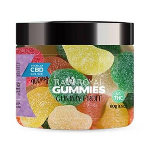 RA Royal CBD - CBD Edible - Gummy Fruit Gummies - 300mg-1200mg