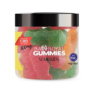 RA Royal CBD - CBD Edible - Sour Kids Gummies - 300mg-1200mg