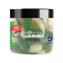 Load image into Gallery viewer, RA Royal CBD - CBD Edible - Apple Ring Gummies - 300mg-1200mg