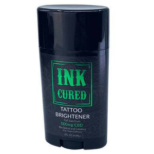 Ink Cured - CBD Topical - Tattoo Brightener Stick - 500mg