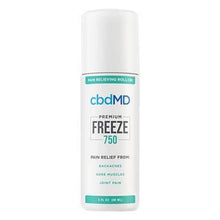 Load image into Gallery viewer, cbdMD - CBD Topical - Freeze Cold Therapy - 300mg-1500mg