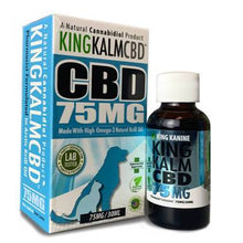 Load image into Gallery viewer, King Kalm - Pet Tincture - Omega-3 and Krill Oil - 75mg-300mg