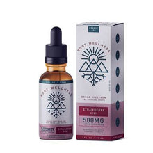 Load image into Gallery viewer, Root Wellness - CBD Tincture - Broad Spectrum Strawberry Kiwi - 500mg-1500mg