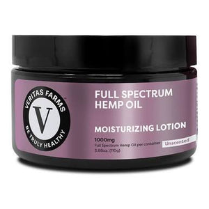 Veritas Farms - CBD Topical - Full Spectrum Unscented Lotion - 500mg-1000mg