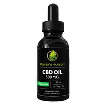Load image into Gallery viewer, Oliver&#39;s Harvest CBD - CBD Tincture - Broad Spectrum Peppermint Oil - 250mg-1000mg