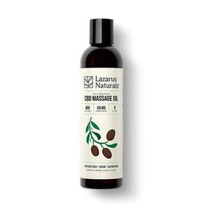 Lazarus Naturals - CBD Topical - Massage Oil 200mg-1600mg