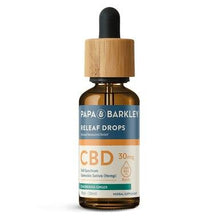 Load image into Gallery viewer, Papa &amp; Barkley - CBD Tincture - Releaf Drops Lemongrass Ginger - 450mg-1800mg