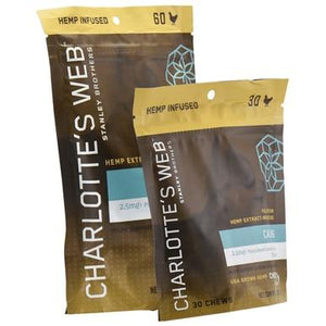 Charlottes Web - CBD Pet Edible - Full Spectrum Calming Chews - 75mg-150mg