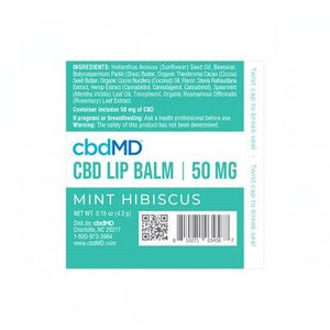 cbdMD - CBD Topical - Lip Balm 3-Pack - 50mg