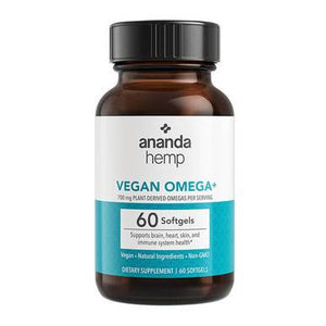 Ananda Hemp - Capsules - Vegan Omega+ Soft Gels - 700mg