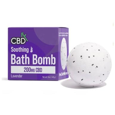 CBDfx - CBD Bath - Soothing Lavender Bath Bomb - 200mg