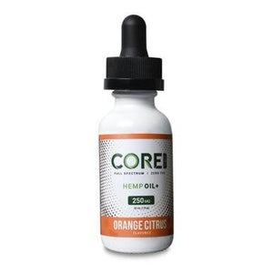 Core CBD - CBD Tincture Oil - Orange Citrus - 250mg-1500mg
