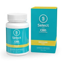 Load image into Gallery viewer, Select CBD - CBD Capsule - Recover - 33.3mg