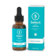 Load image into Gallery viewer, Select CBD - CBD Pet Tincture - Unflavored - 750mg