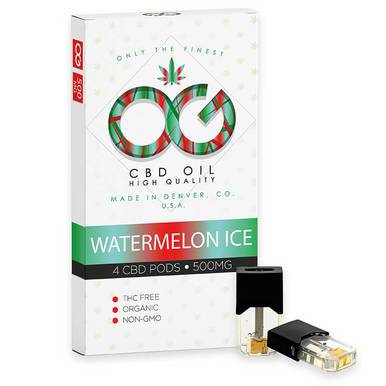 OG Labs - CBD Pod - Watermelon Ice - 500mg (4 Pack)
