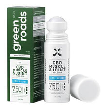Load image into Gallery viewer, Green Roads - CBD Topical - Cooling Relief Muscle &amp; Joint Roll-On 150mg-750mg