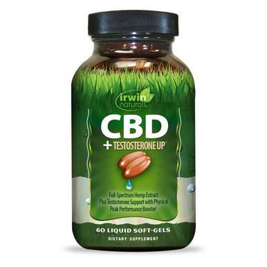 Irwin Naturals - CBD Capsules - CBD + Testosterone UP - 30mg