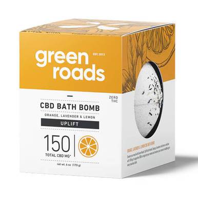 Green Roads - CBD Bath - Uplift Bath Bomb - 150mg