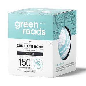 Green Roads - CBD Bath - Unwind Bath Bomb - 150mg