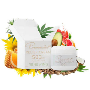 Pinnacle Hemp - CBD Topical - Relief Cream Renewing - 250mg-500mg