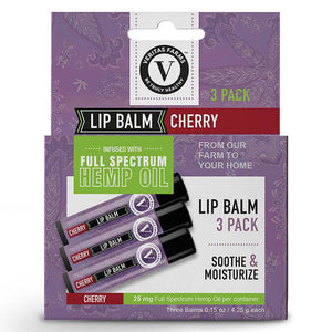 Veritas Farms - CBD Topical - Full Spectrum Cherry Lip Balm - 25mg