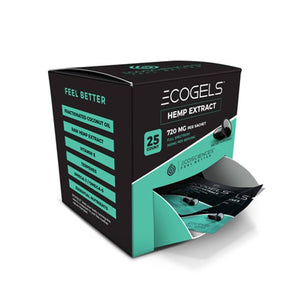 Eco Sciences - CBD Soft Gel - ECOGELS Travel Size 2 Count - 720mg