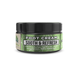 ERTH - CBD Topical - Sooth & Refresh 15% Shea Butter Foot Cream - 250mg